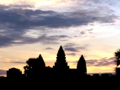 Lever de soleil à Angkor Wat