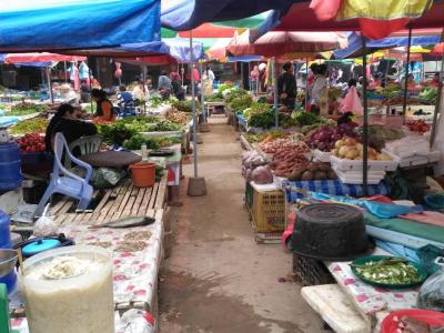 21 février : le marché de Luang Namtha (Laos)