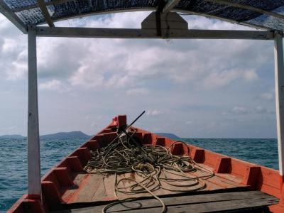 en bateau vers Koh Rong Samloem