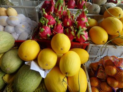 Les fruits sur le marché central de Phnom Penh