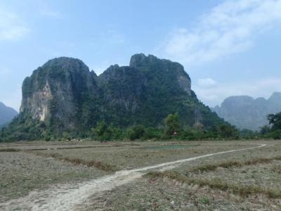 Vang Vieng : montagne