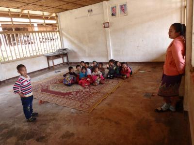 Village Akha : l'école