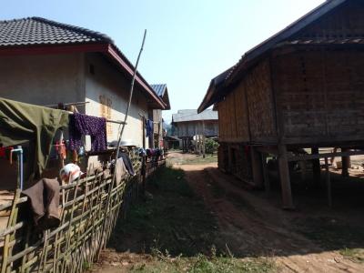 Village Akha au Laos