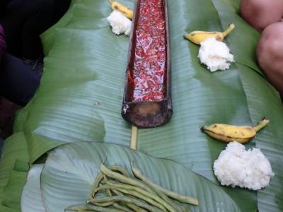 Petit-déjeûner : sticky rice